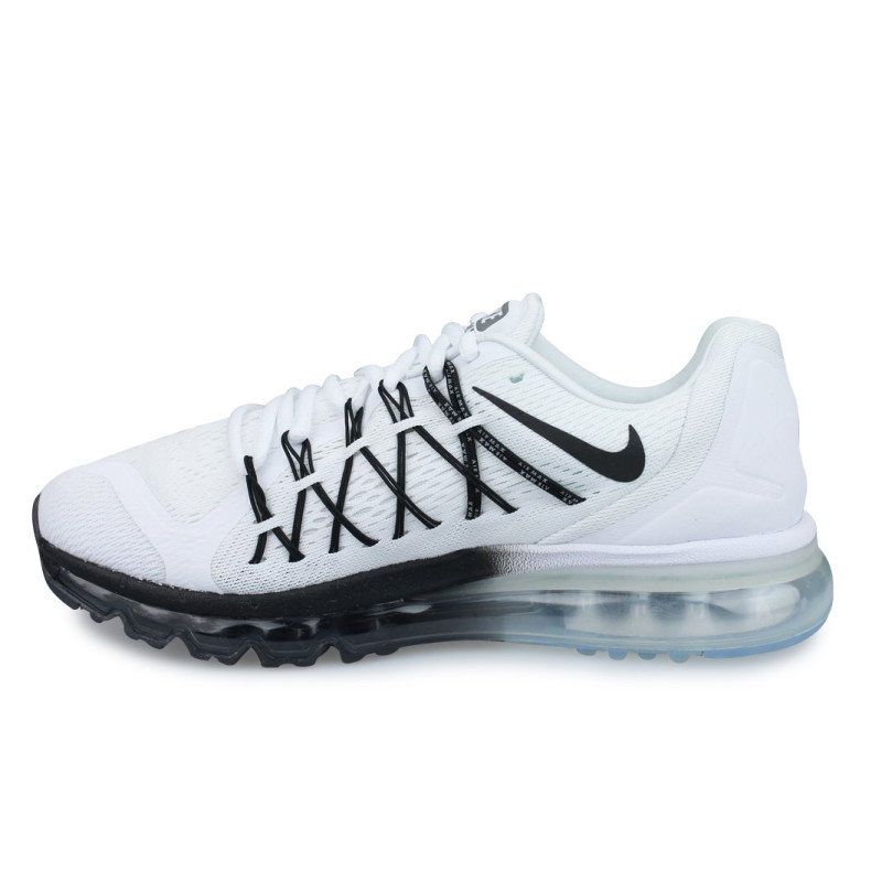 Río arriba . canal Nike Air Max 2015 Blanc - Street Shoes Addict