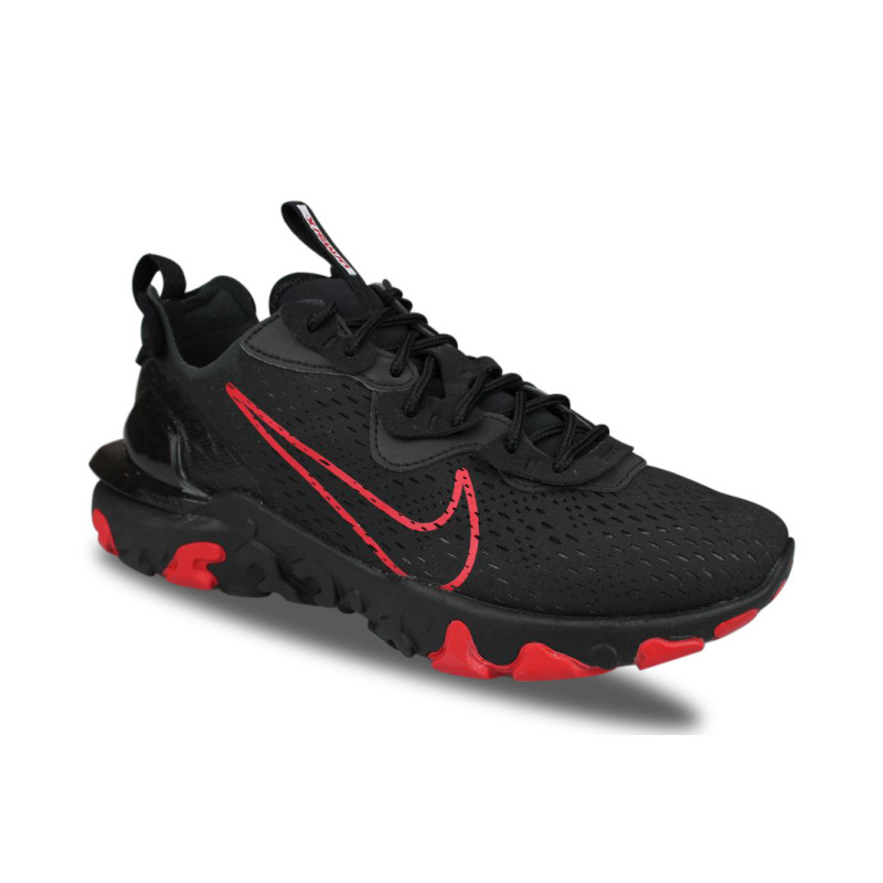 Nike React SC Noir Rouge | Street Shoes Addict