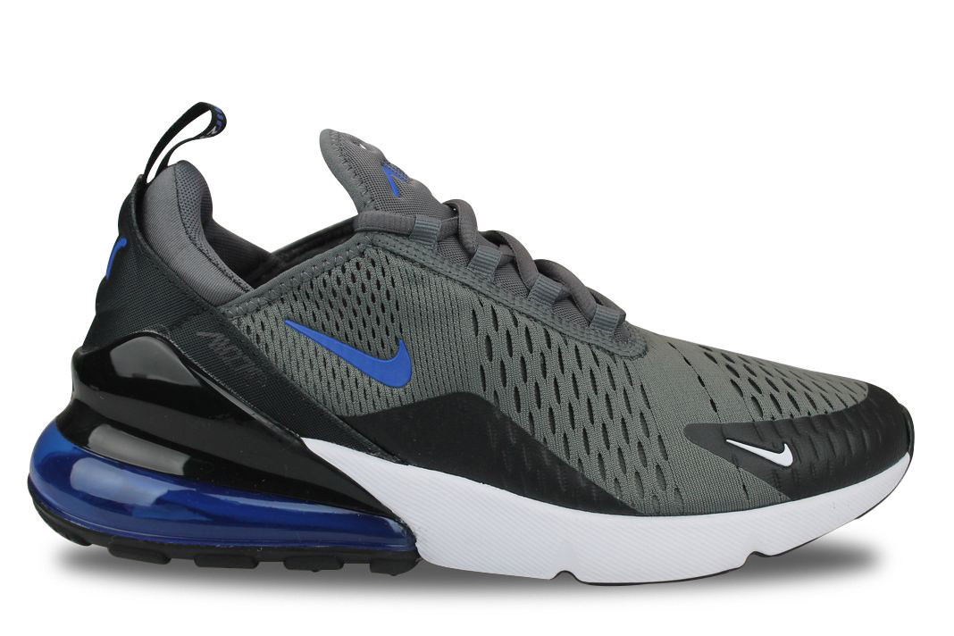 Nike Air Max 270 Iron Grey Game Royal Street Shoes Addict