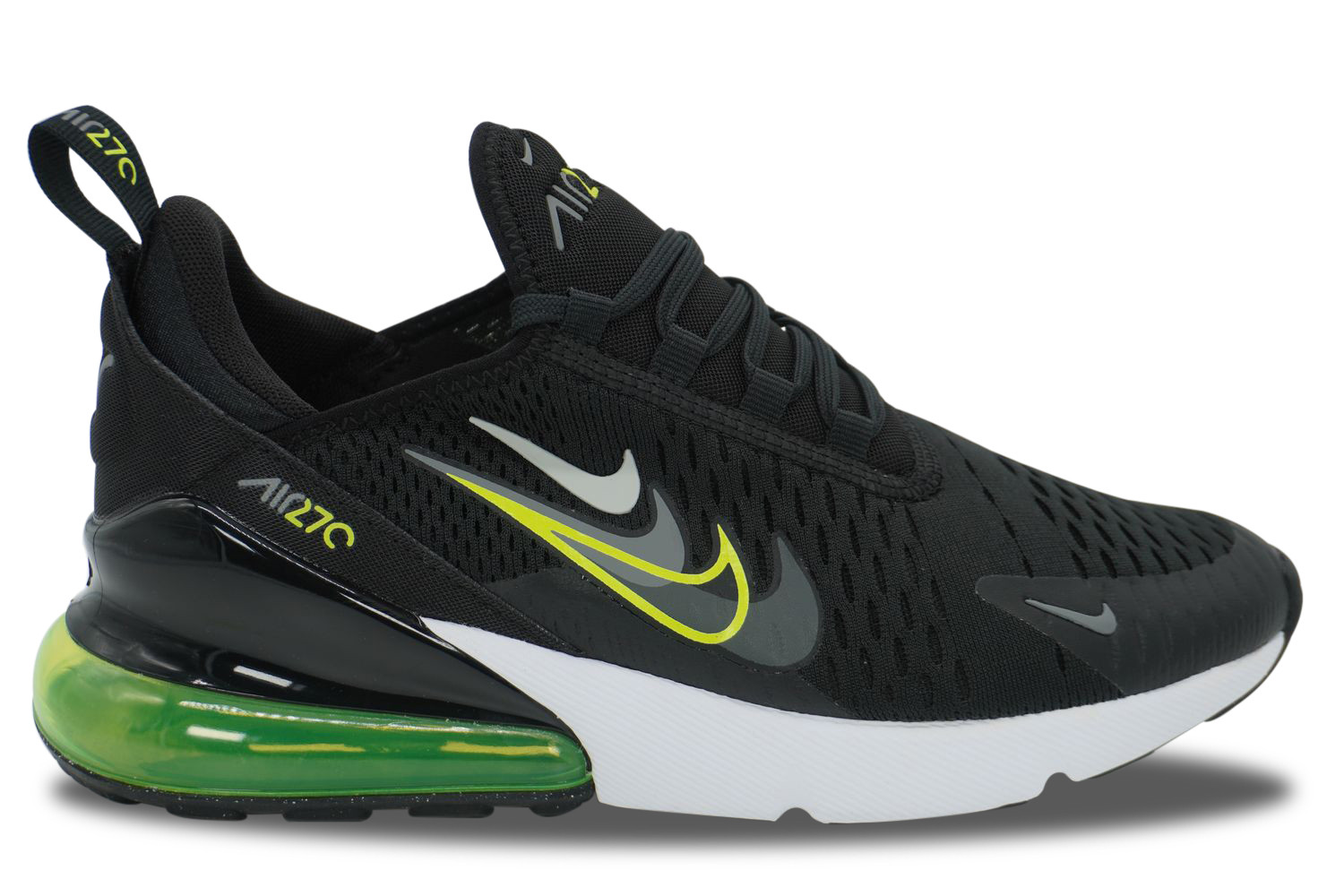 Mens black and yellow nikes online