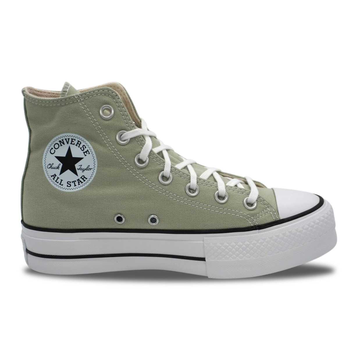 Converse Chuck Taylor All Star Platform Green A03541C StreetShoes