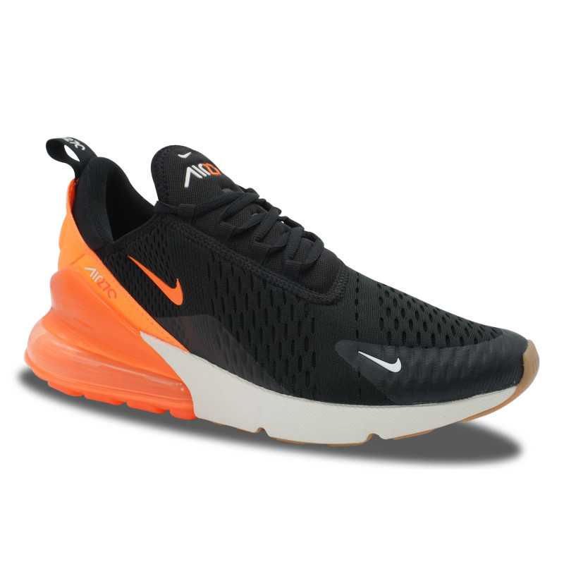 Nike Air Max 270 Black Phantom Total Orange