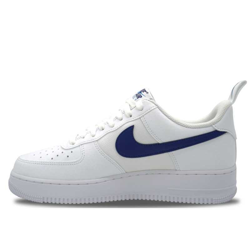 Nike Air Force 1 '07 White Deep Royal Blue