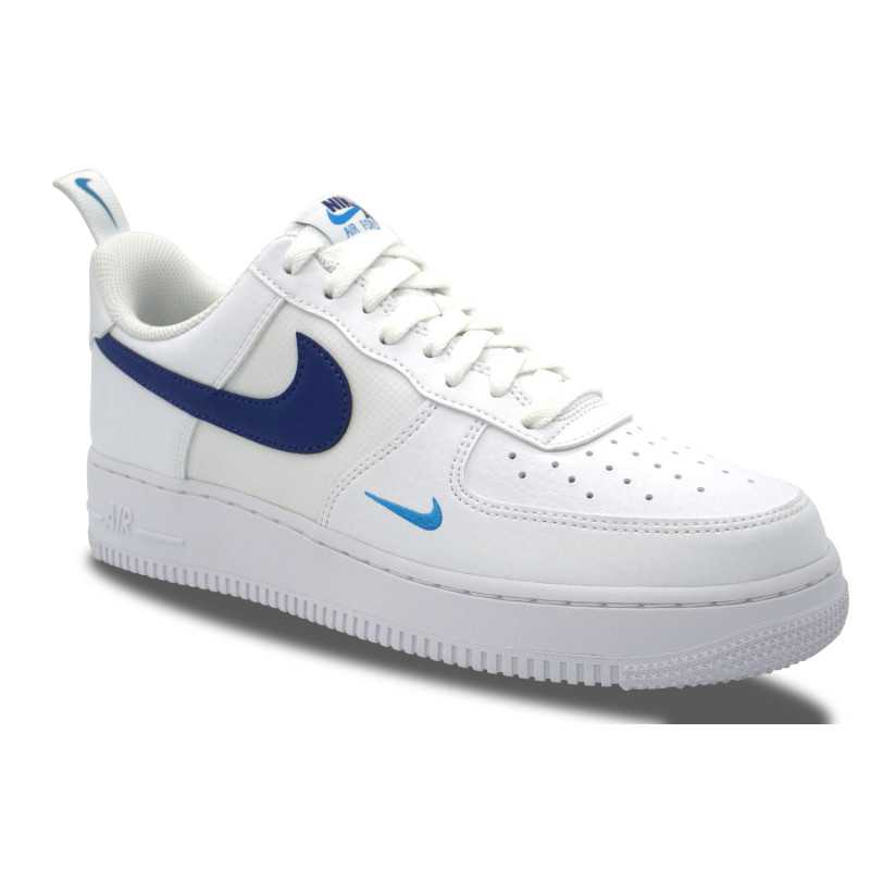 Nike Air Force 1 '07 White Deep Royal Blue